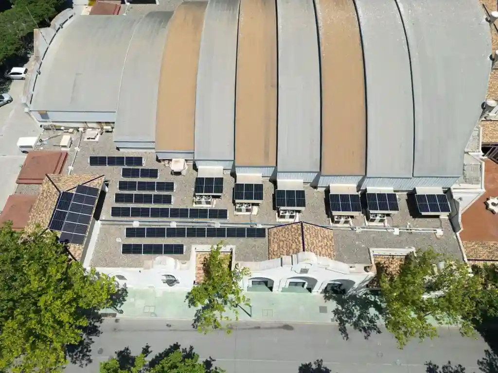 AUDITORIO DE TORREMOLINOS -Instalación fotovoltaica