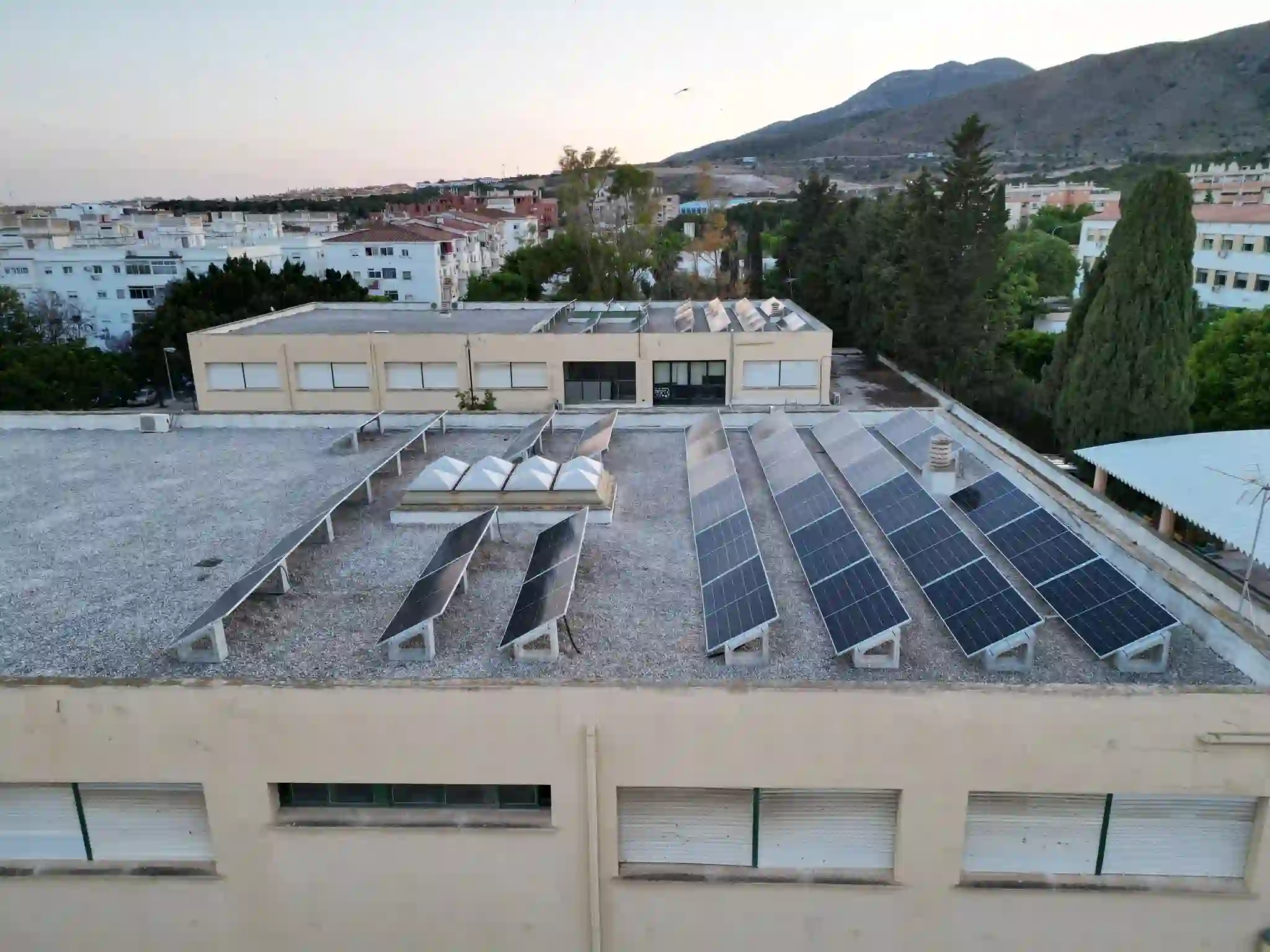 CEIP San Miguel Torremolinos. Paneles solares en Granada